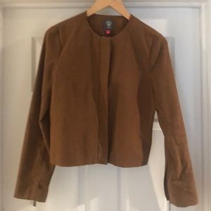 Short Suede Coat